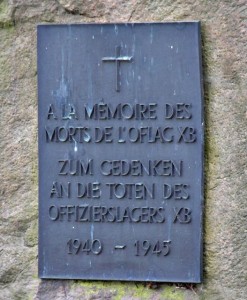 Stalag Nienburg - Gedenktafel