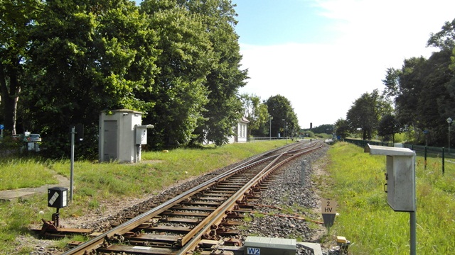 640 - 237,350 Bf Trassenheide Gleis Richtung Heringsdorf
