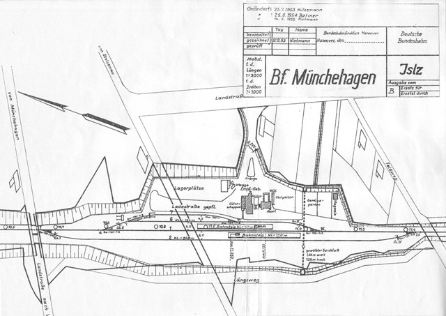 640 - Bf Muenchehagen Lageplan