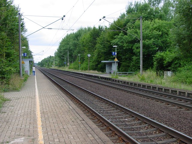 640-Bramstedt, Bahnsteig 2, N-S
