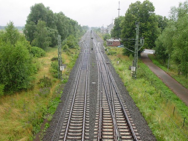 640-Lembruch - Gleise Richtung Suden