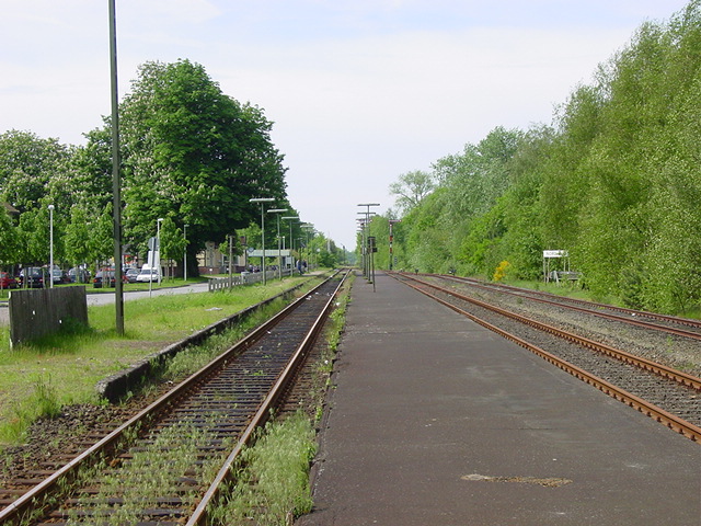 640 Nordholz, Bahnsteig