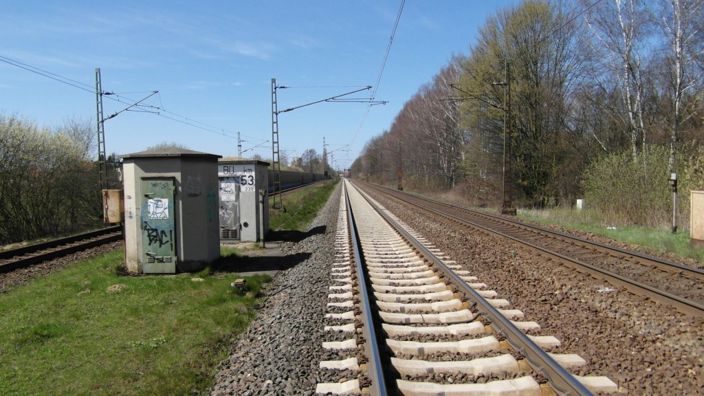 053,359 BÜ Auf dem Kampe - Am Exerzierplat -Gleise Richtung Nienburg