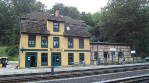 Goehren - Bahnhof, Gleisseite